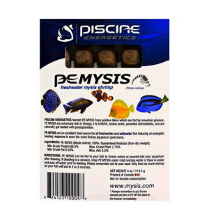 Piscine Energetics Mysis Shrimp Cubes 4oz
